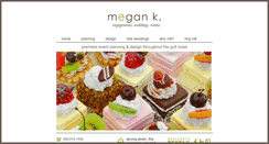Desktop Screenshot of megankevents.com